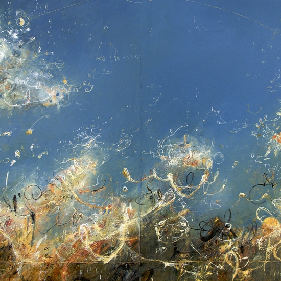 Michael Schultheis paintings for his 2018 solo show Venn Pirouettes