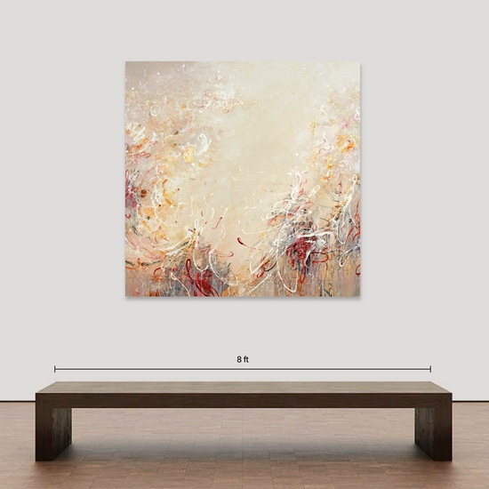 Spatial mockup of 'Tranquil Fibonacci'