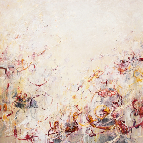 Michael Schultheis paintings at Seattle Art Fair 2018
