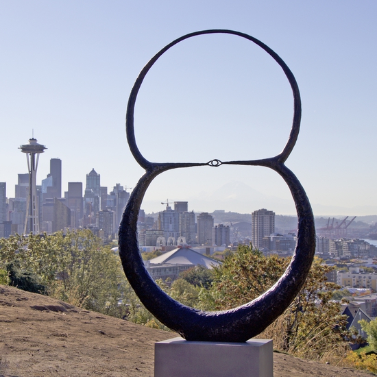 Michael Schultheis: Venn Fidelities Sphere, 2018, Bronze, 2/3, 96 x 60 x 10 inches