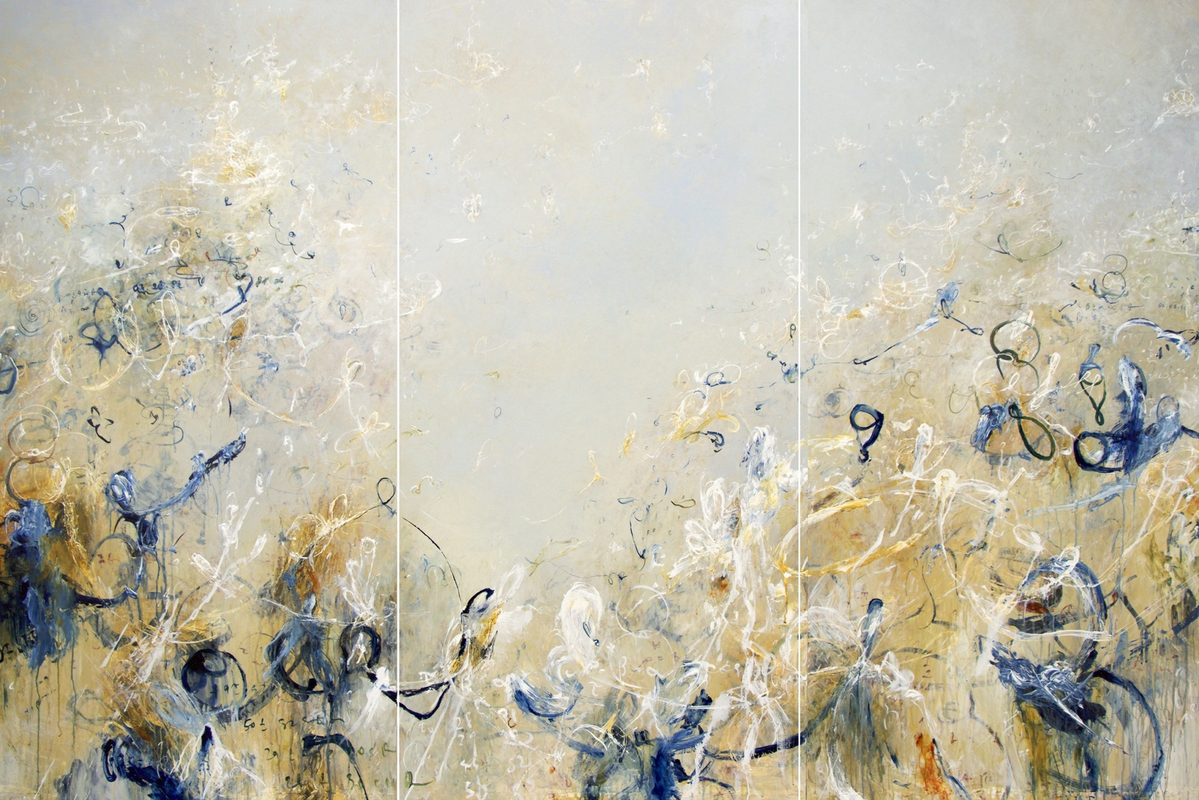 Michael Schultheis paintings for his 2018 solo show Venn Pirouettes