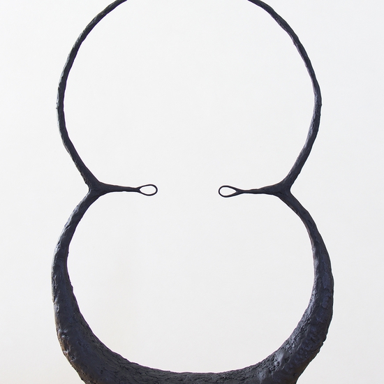 Michael Schultheis: Venn Passions (ρ=α+/-βcos(θ), α=29, β=32), 2017, Bronze, 22 x 15 x 3