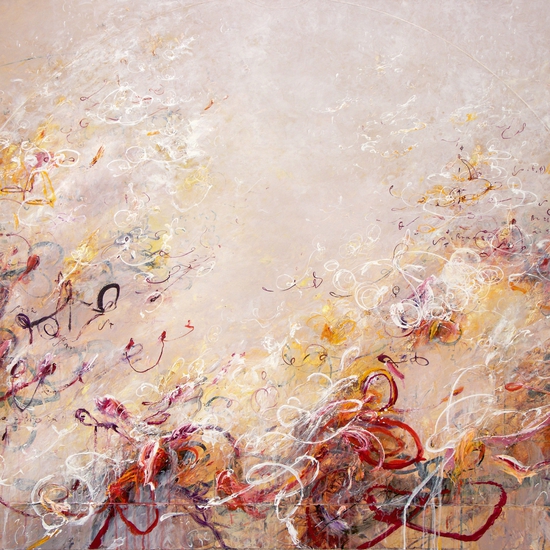 Michael Schultheis paintings for his 2018 solo show Venn Pirouettes