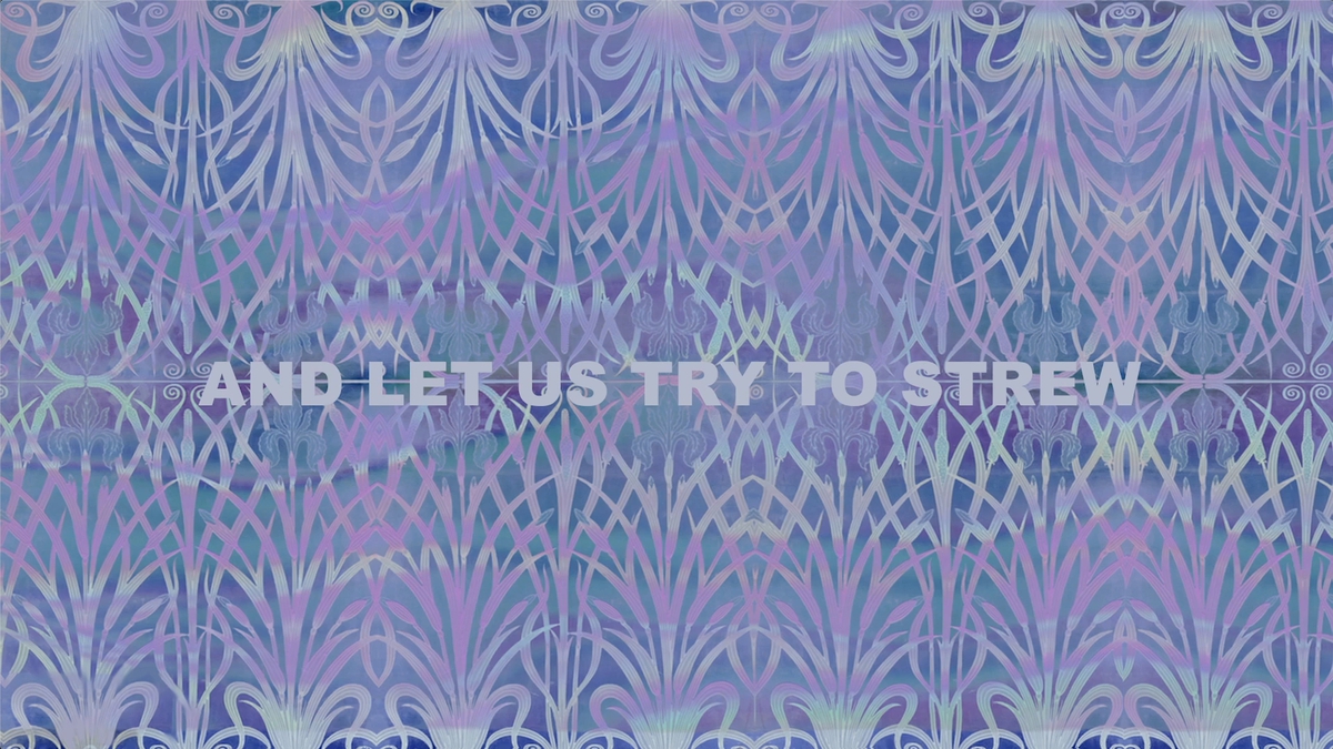 Amanda Manitach: Let Us Strew That Path With Flowers (Emilie du Chatelet), 2021, Video, Edition of 3