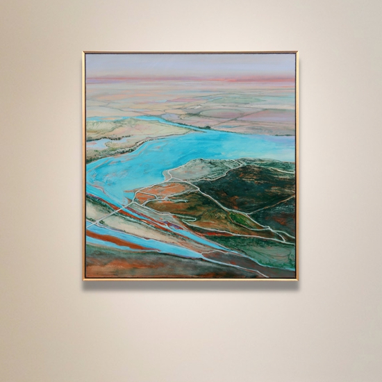 Philip Govedare: Project #2, 2010, Oil on canvas, 59 x 56 inches