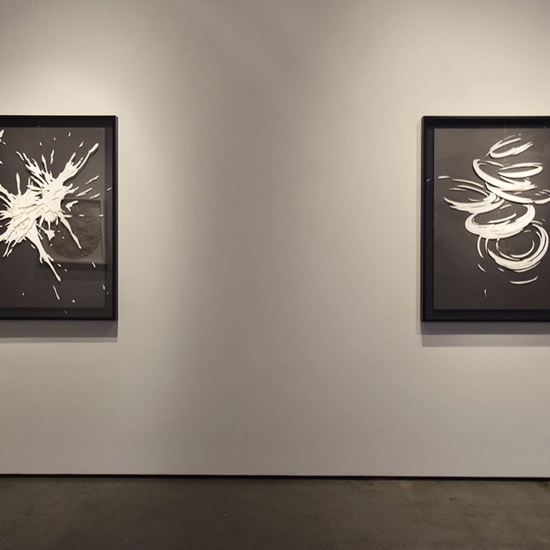 Installation in Andreas Kocks 2015 Solo Exhibition