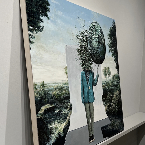 Sideview of "The Land Parade"