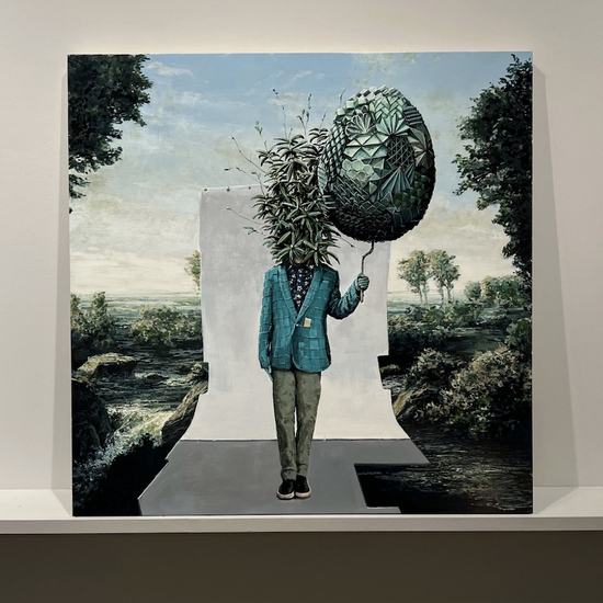 Installation of "The Land Parade"