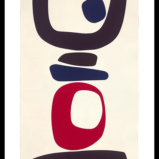 Julie Speidel: Knockmahon, 2021, Hand rubbed oil on Japanese paper, 39 x 20 inches (framed dimensions: 46.5 x 27.5 x 2 inches)