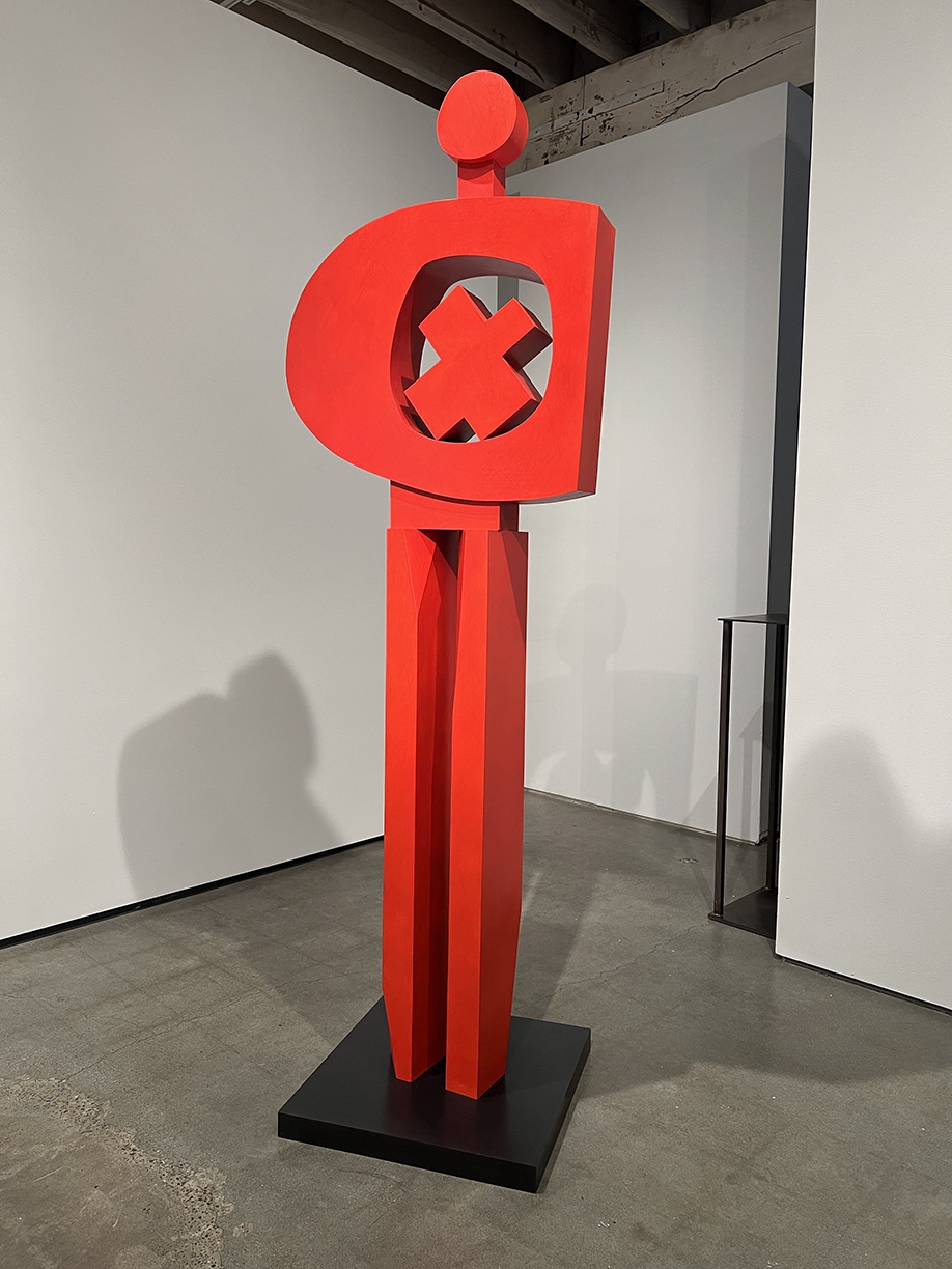 Julie Speidel: Olokun, 2016, Bronze, 86.5 x 27 x 22 inches