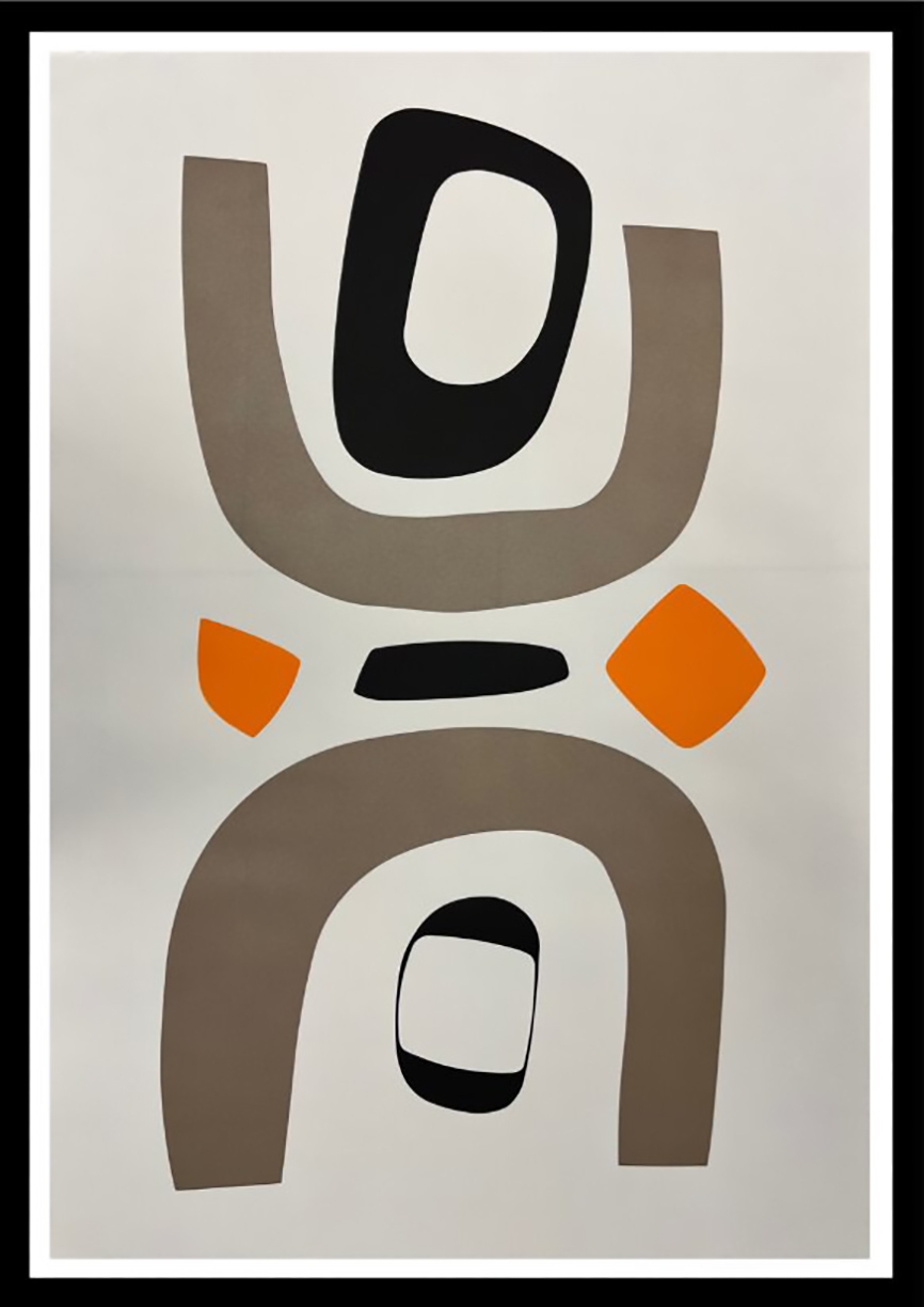 Julie Speidel, Trawbaun, 2022, Hand rubbed oil on Japanese paper, 38 x 26 inches, Framed size 44.75 x 32.25 x 2.75 inches