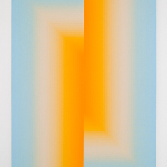 Audrey Stone: Embrace, 2024, Acrylic on canvas, 60 x 40 x 1.25 inches