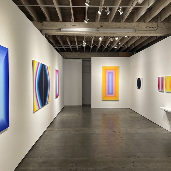 Installation view from Audrey Stone's exhibition "By Two"
