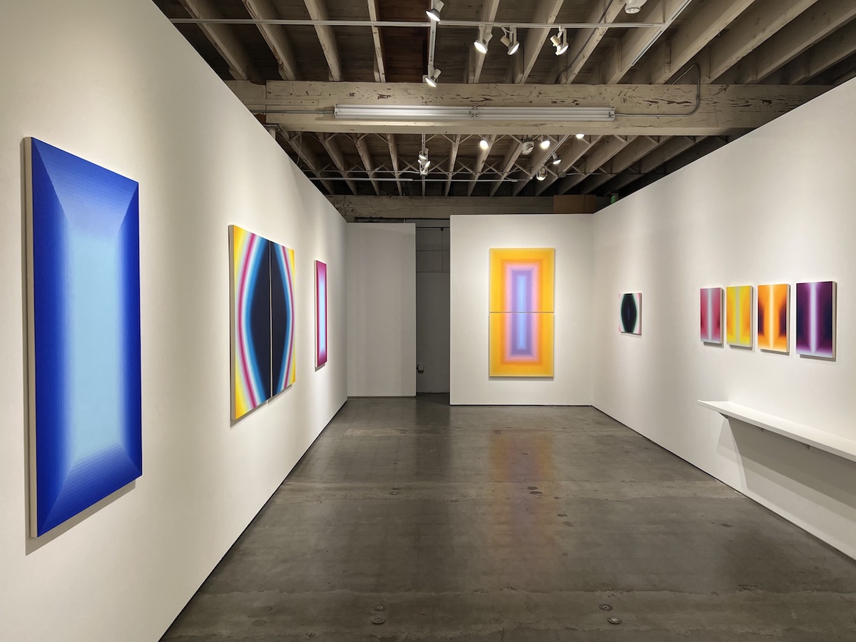 Installation view from Audrey Stone's exhibition "By Two"