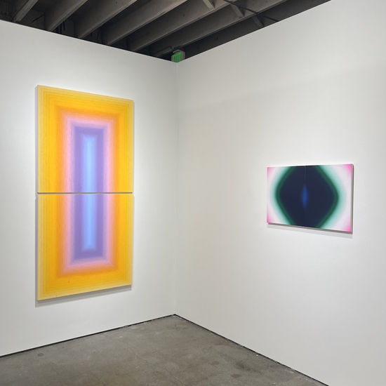 Installation in Audrey Stone's 2024 Solo Exhibition