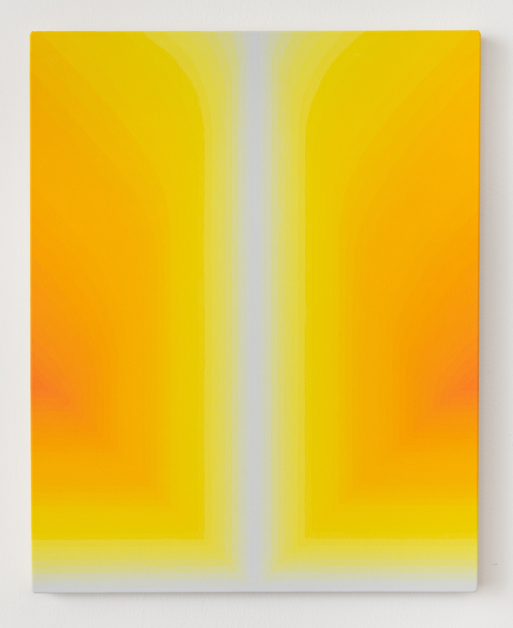 Audrey Stone: Safe Passage 3, 2024, Acrylic on canvas, 20 x 16 x 1 inches