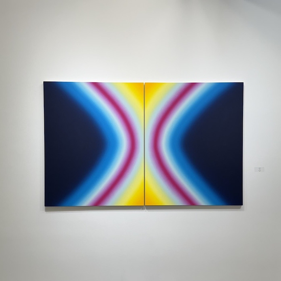 Installation view from Audrey Stone's exhibition "By Two"