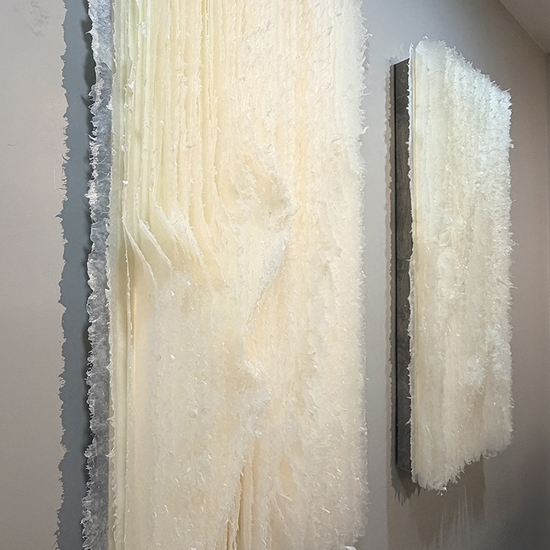 Side View of 'Two Volumes'