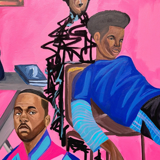 Detail of 'Sad Boy In The Corner'