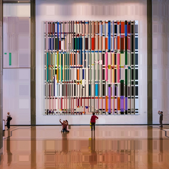 Asaf Gam Hacohen: Tel Aviv Museum of Art, 2020, Archival print, edition of 5 + 2AP, 42 x 42 and 58 x 58 inches
