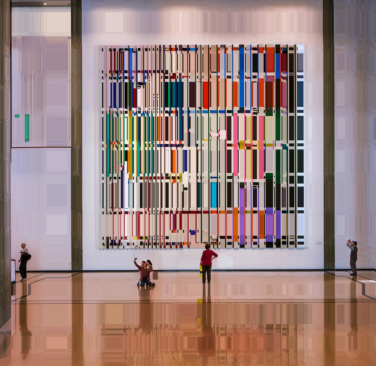 Asaf Gam Hacohen: Tel Aviv Museum of Art, 2020, Archival print, edition of 5 + 2AP, 42 x 42 and 58 x 58 inches