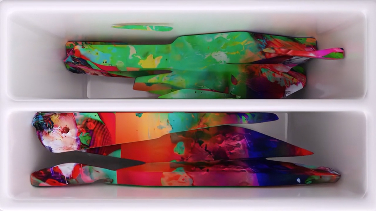Chris Trueman & MakeItRad: 2CL (NFT), 2022, 3D video sculpture, 36 seconds, Edition of 5