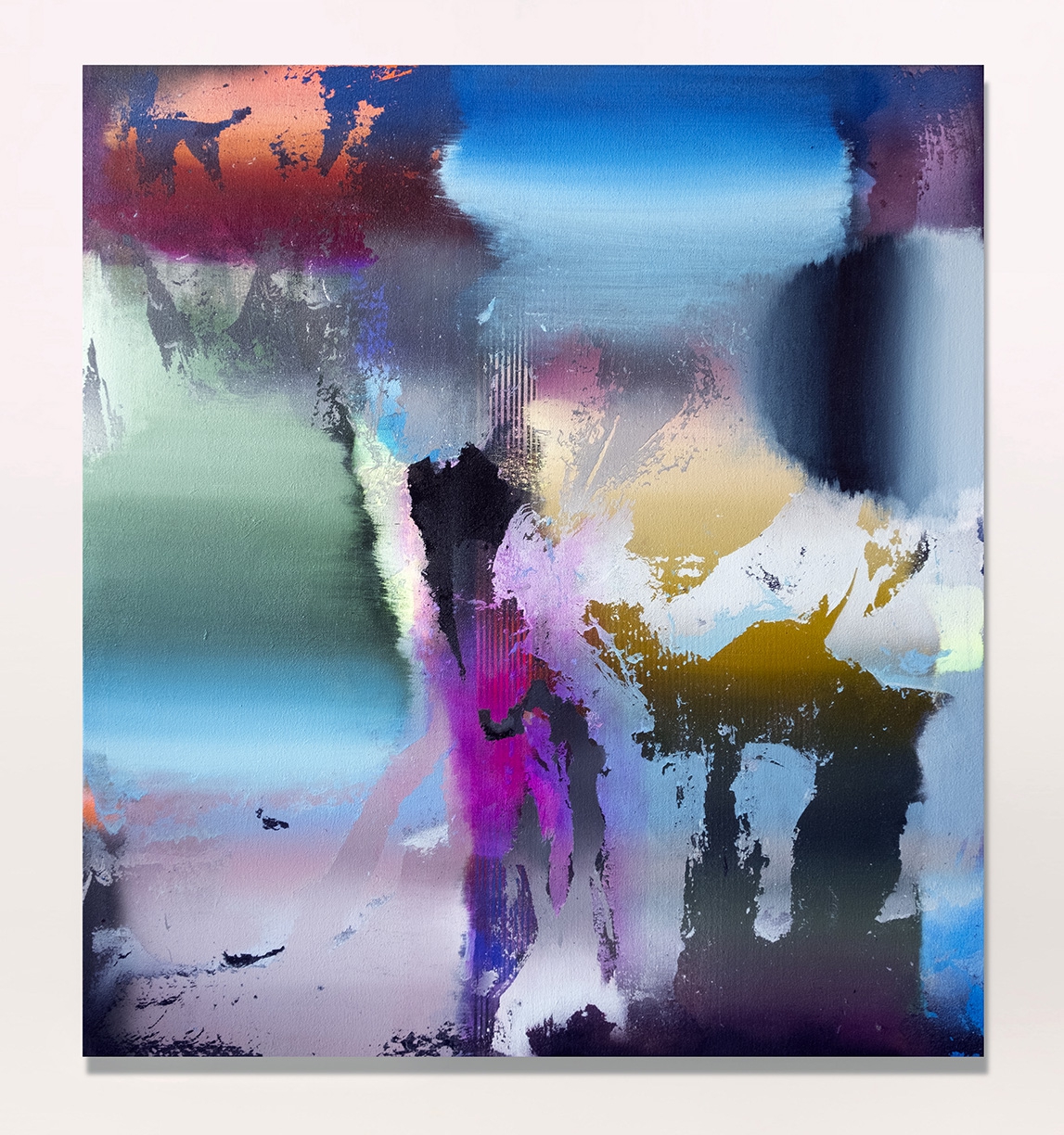 Chris Trueman: ALSK, 2023, Acrylic on canvas, 38 x 34.5 inches