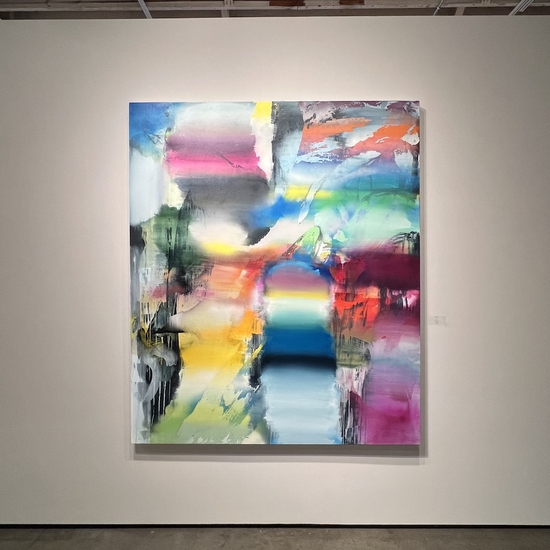 Installation in 'Dividing The Light' Solo 2023 Exhibition