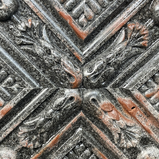 Detail of 'Fragment as Ruin (black X2)'