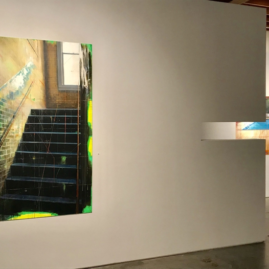 'Stairs / PS1' in 'Thresholds', 2018 Solo Exhibition