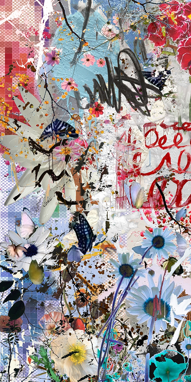 Irene Mamiye: Homage 2019, 2021, Archival pigment print, 72 x 36 inches
