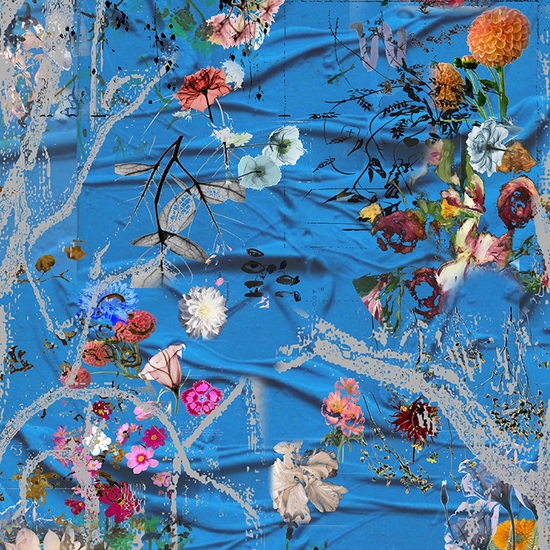 Irene Mamiye: Homage 7832, 2018, Archival pigment print, 72 x 42 inches