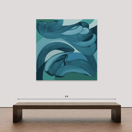 Spatial mockup of 'Outpour'