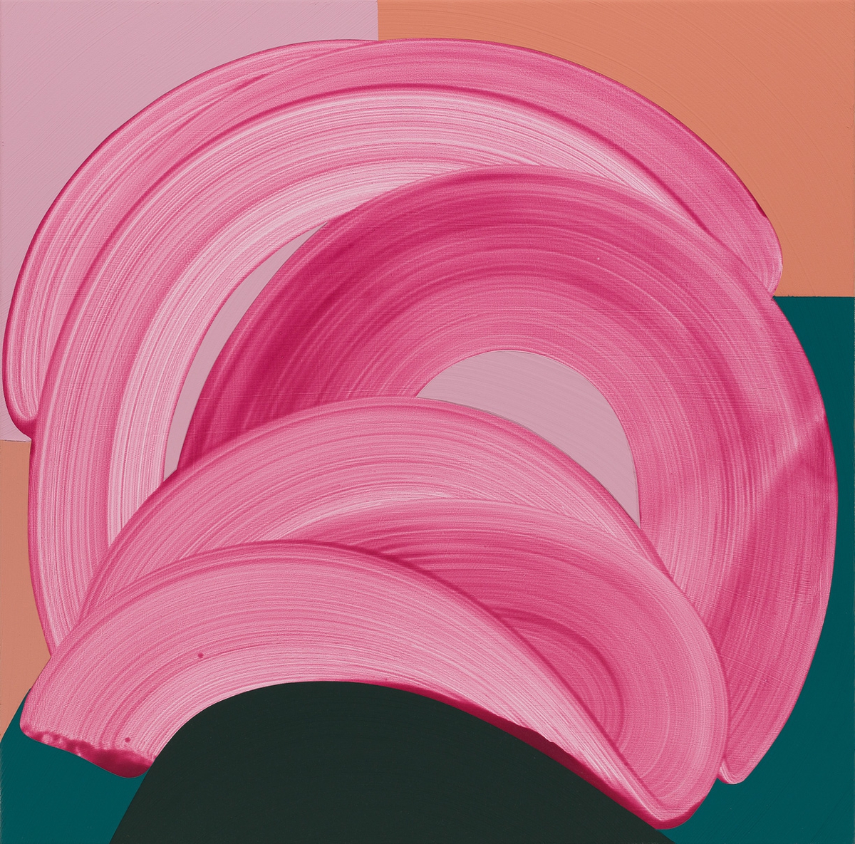 Michelle Weddle: Vivace, 2024, Acrylic on Canvas, 36 x 36 x 2 inches