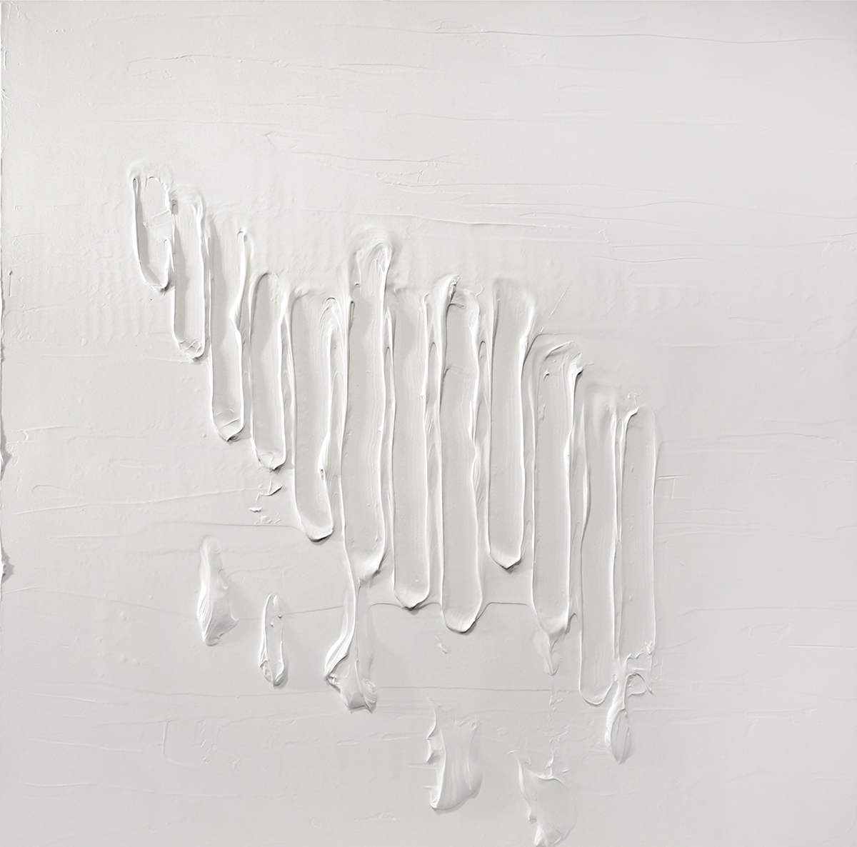 Matthew Wetschler: Hold VIII, 2019, Acrylic on canvas, 48 x 48 inches