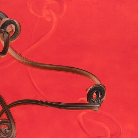 Mark Sheinkman: Whitwell, Oil on canvas, 48 x 72 inches