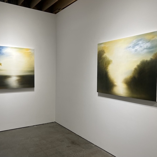 Installation in 'Tributary' Solo 2023 Exhibition