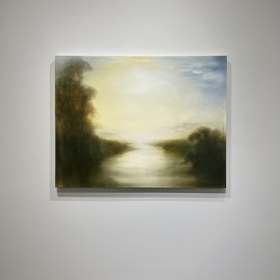 Installation in 'Tributary' 2023 solo exhibition