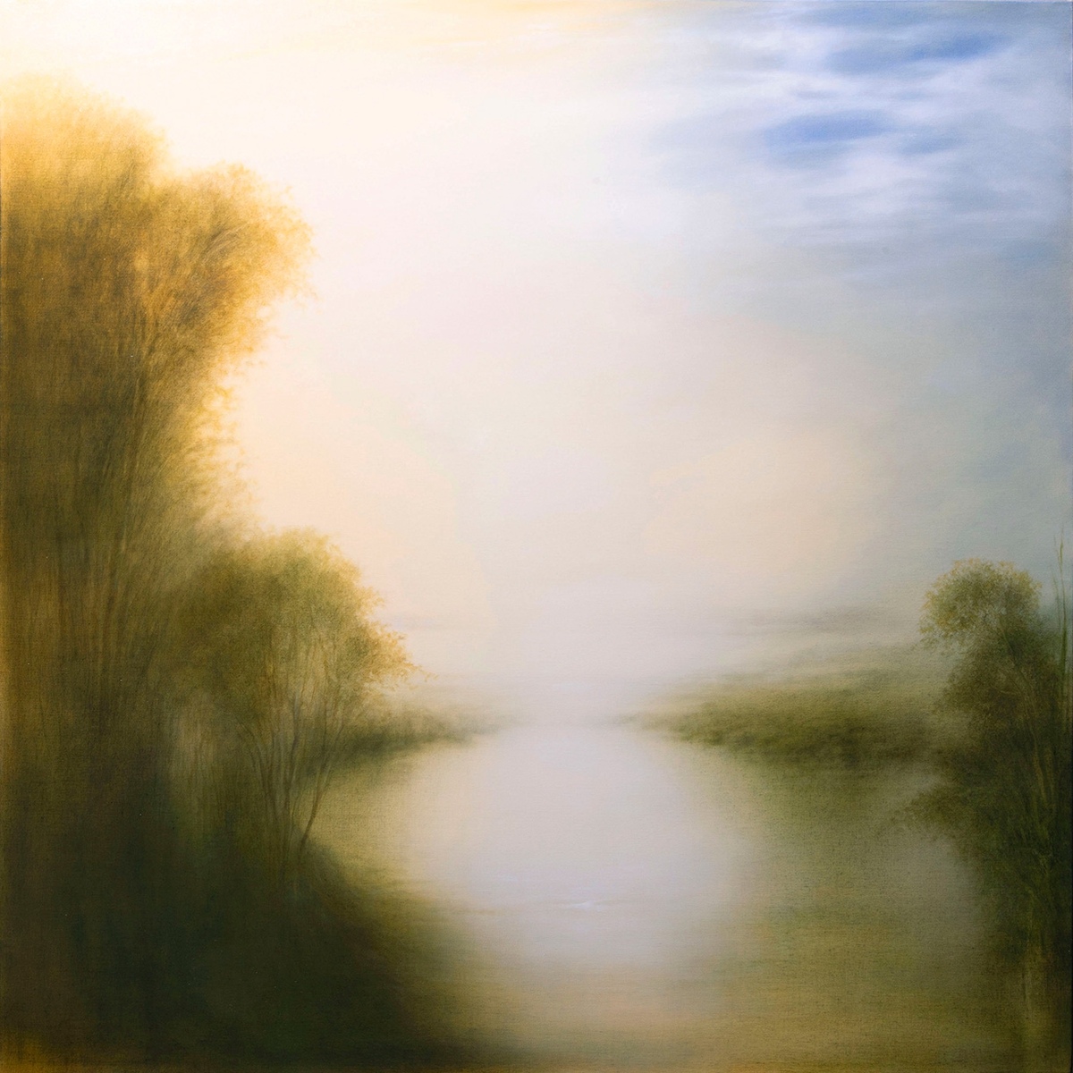 Hiro Yokose: Untitled #5507, 2023, Oil on canvas, 46 x 46 x 2.5 inches