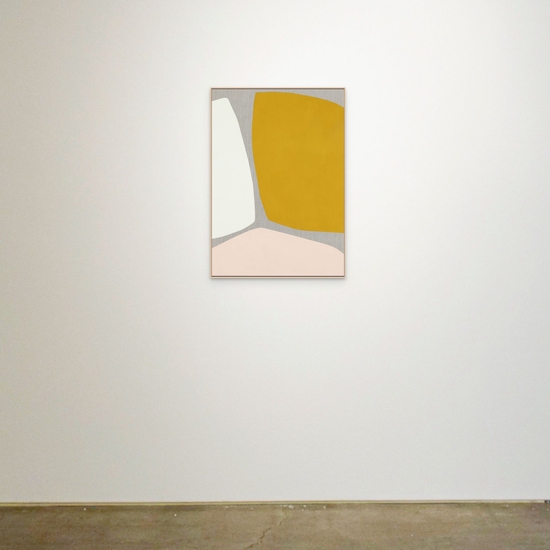 Installation of "Ochre Study No. 1"