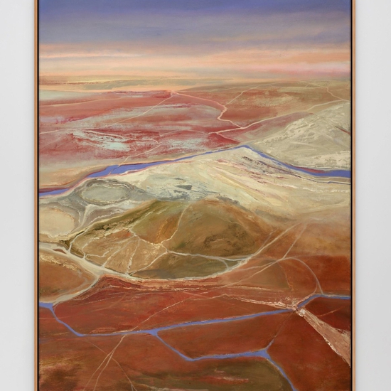 SOLD: Philip Govedare: Lakota, 2023, Oil on canvas, 50 x 39.5 inches (framed dimensions: 51 x 40.5 x 2.25 inches)