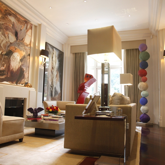 Annie Morris installation, Private Residence