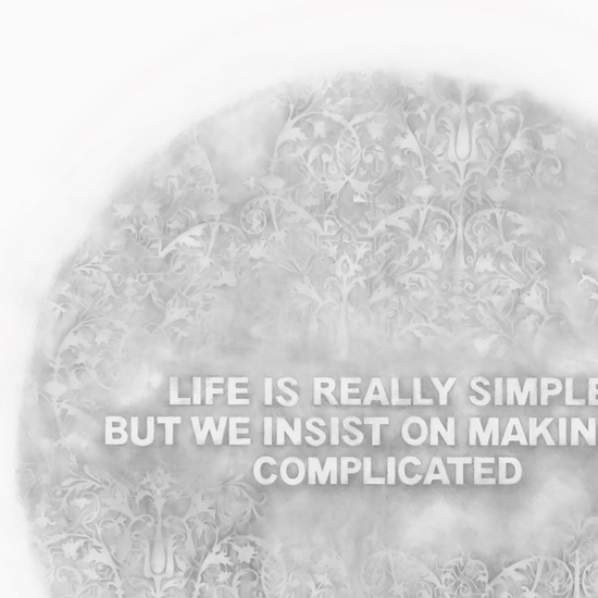 Detail of "The Simple Life"