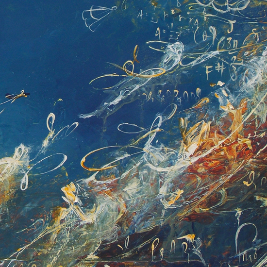Detail of 'Midnight Moons of Galileo'