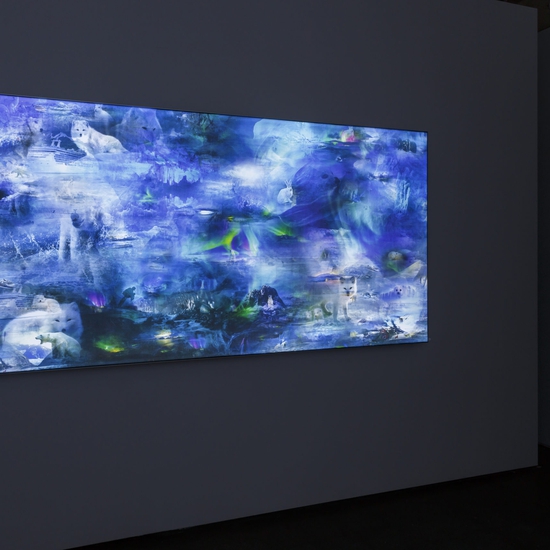 Installation view of Maja Petric Skies West Gallery exhibition, 2018