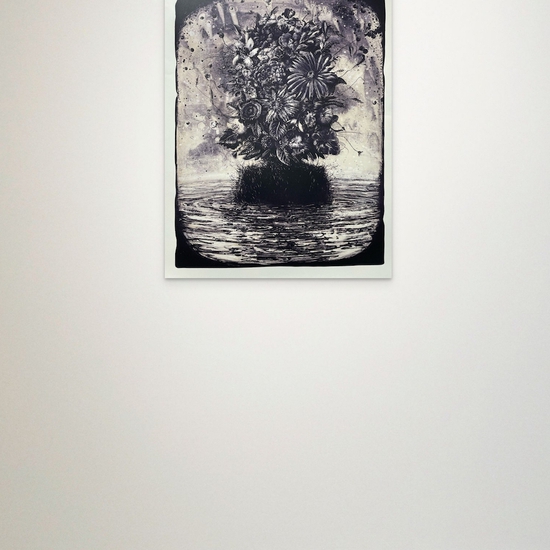 Installation of "Volcano"
