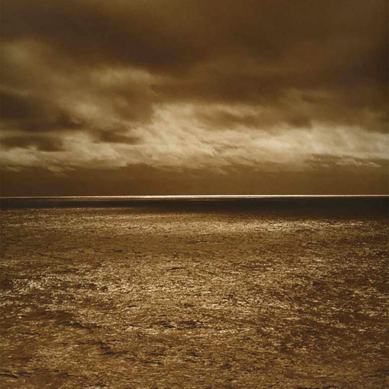 Rena Bass Forman, Cabot Strait, Newfoundland, 2006, Toned gelatin silver print, 38 x 38 inches, Edition of 7